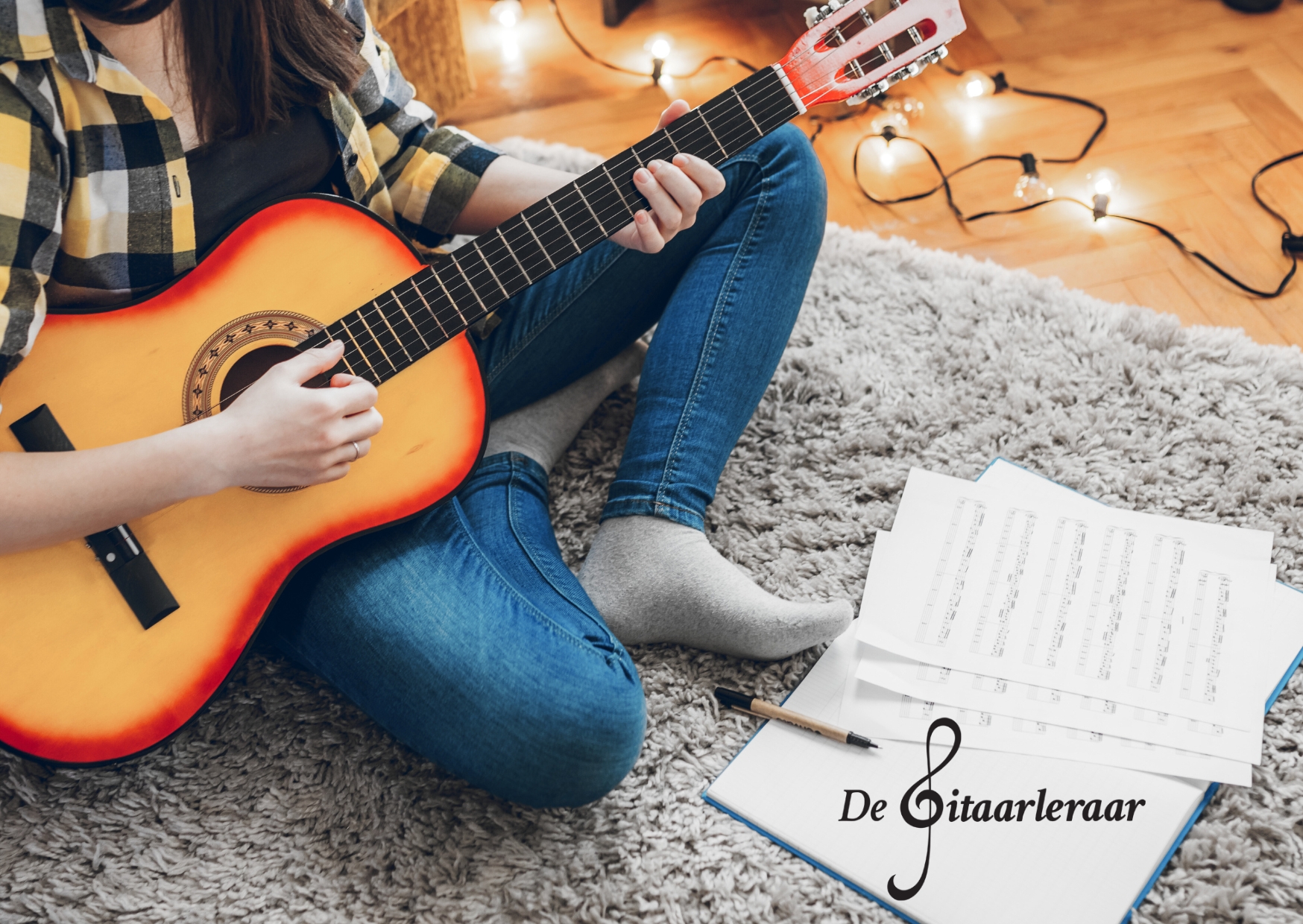 Hoe werkt tablatuur op gitaar